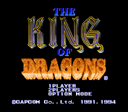 The King of Dragons screenshot 2 for Super Famicom